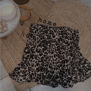 Cheetah skirt